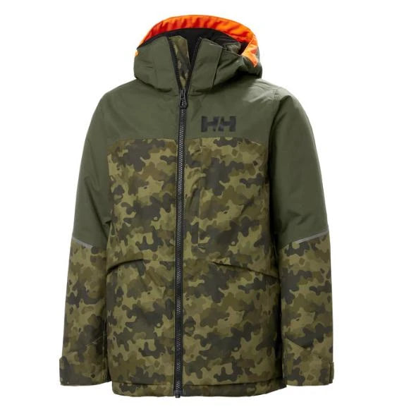 Image of Helly Hansen JR Summit Jacket Utility Green HELLY HANSEN
