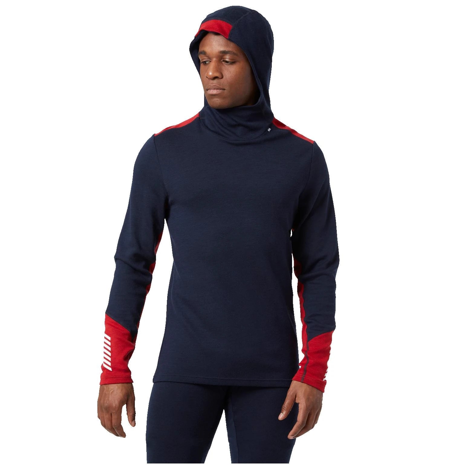 Image of Helly Hansen Lifa Merino Midweight Hoodie Navy Marine HELLY HANSEN