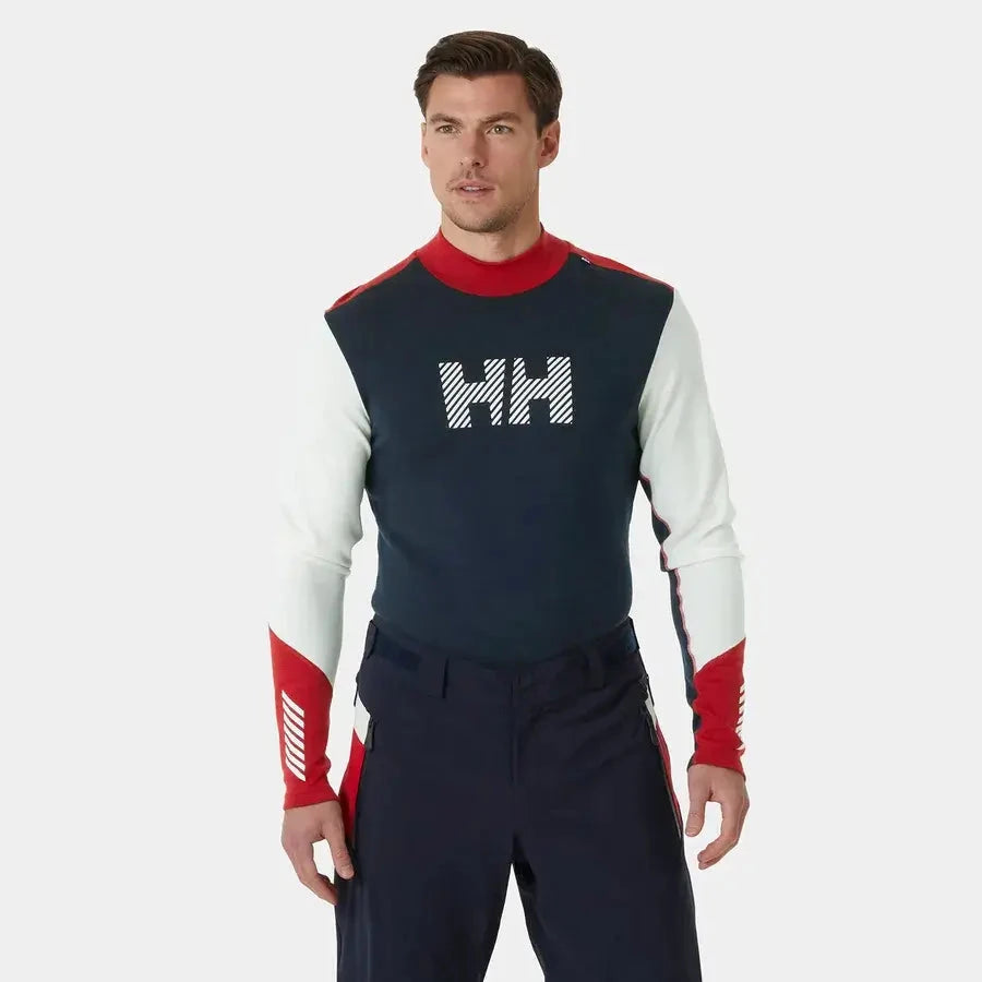 Image of HELLY HANSEN Helly Hansen Lifa Merino Midweight Logo  Snowfit