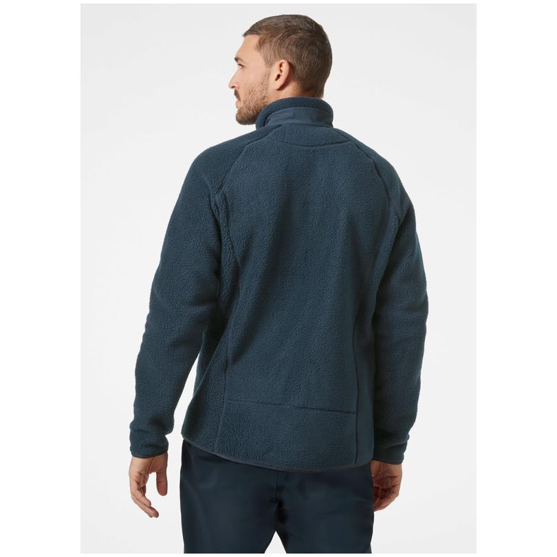 Image of Helly Hansen Panorama Pile Block Jacket Navy HELLY HANSEN