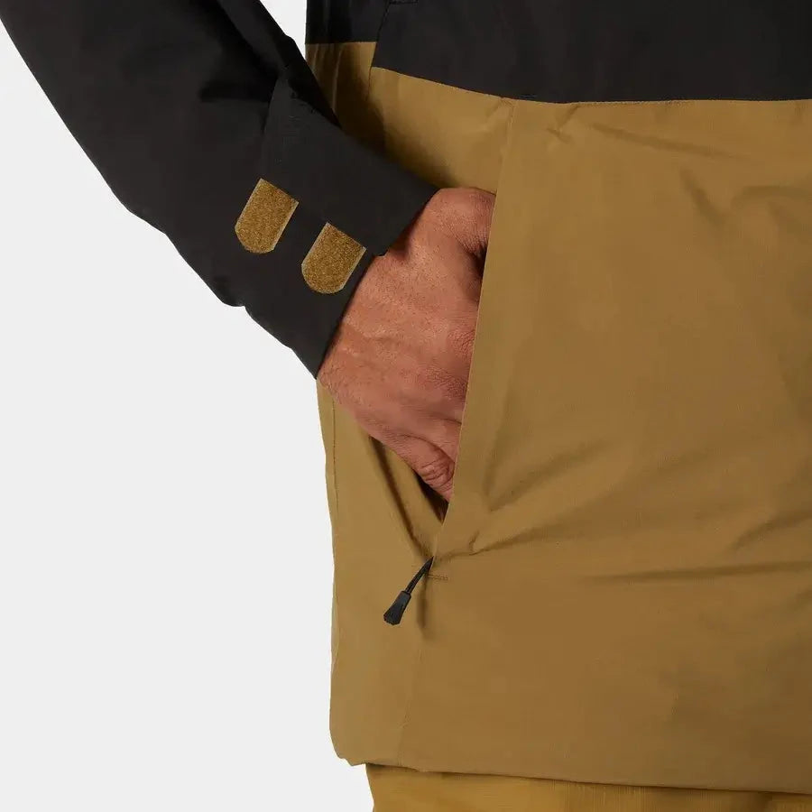 Image of HELLY HANSEN Helly Hansen Powderface Jacket Black  Snowfit