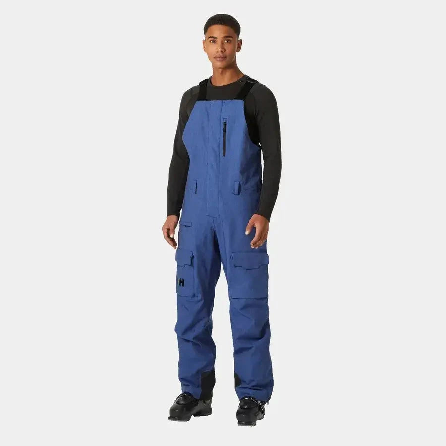 Image of Snowfit Helly Hansen Sogn Bib Cargo Ski Pant Deep-Fjord-L Snowfit