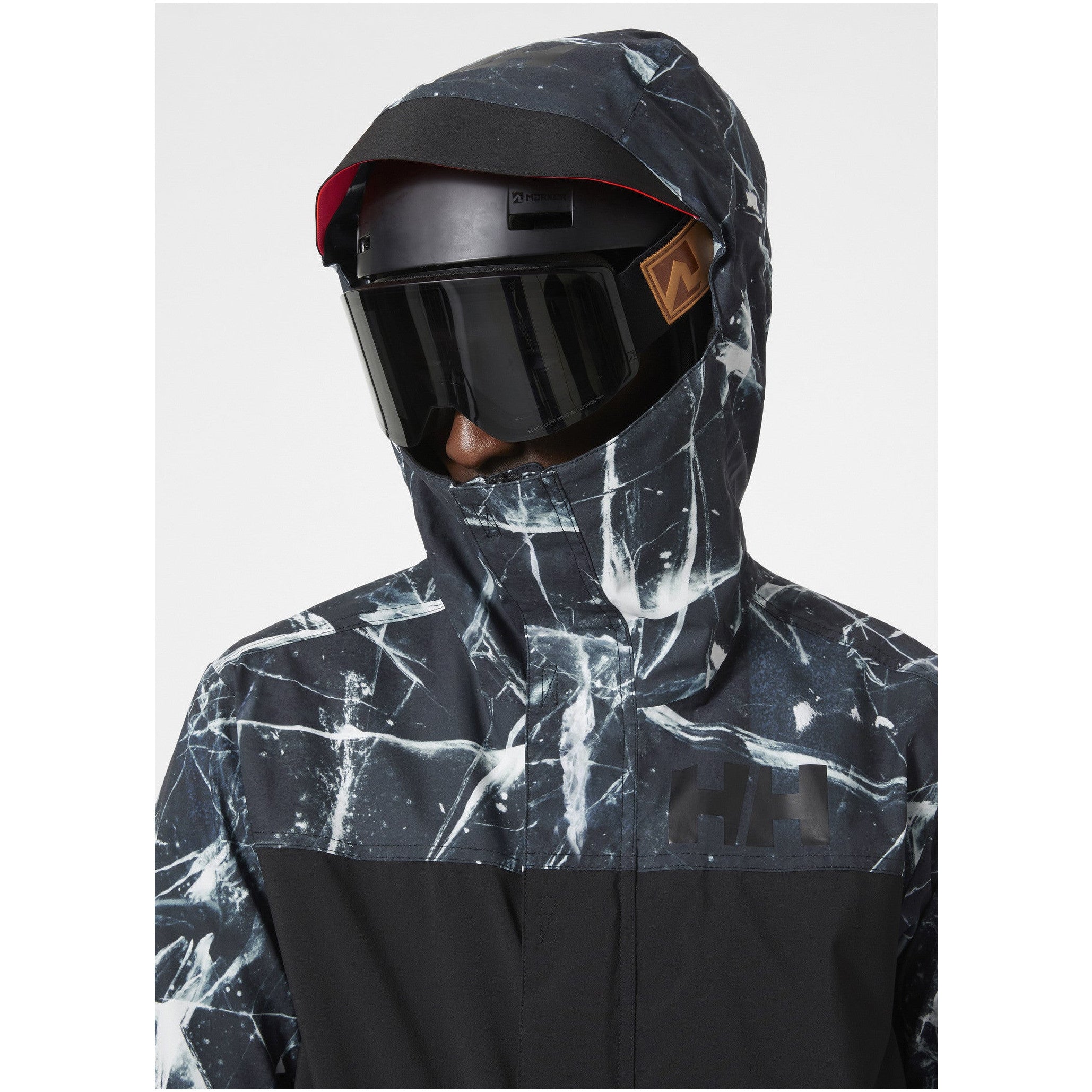 Image of Helly Hansen ULLR D Shell Jacket Black Ice HELLY HANSEN