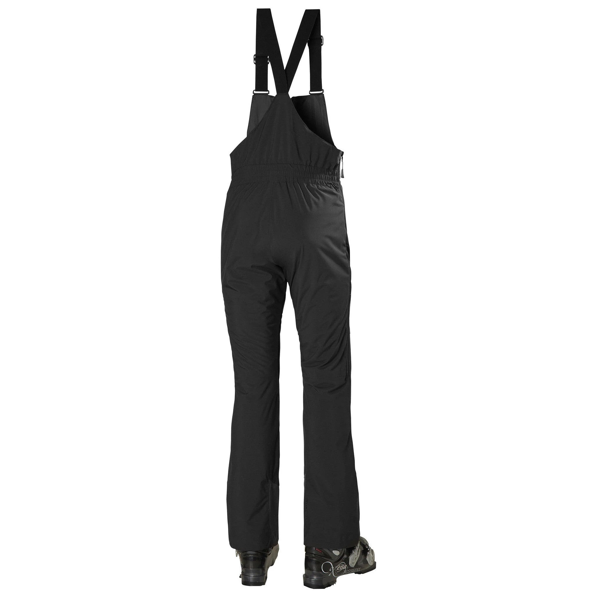 Image of Helly Hansen W Legendary Insulated Bib Pant Black HELLY HANSEN