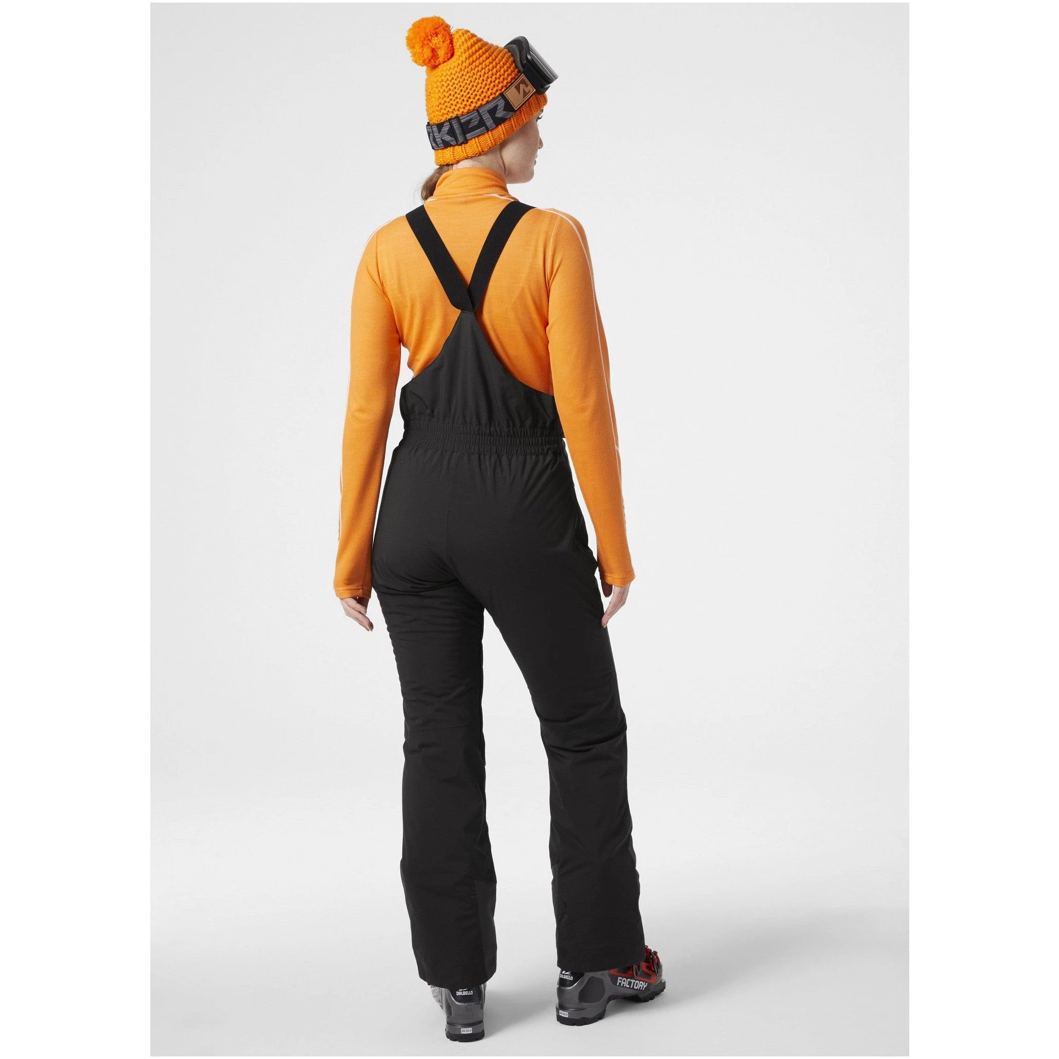 Image of Helly Hansen W Legendary Insulated Bib Pant Black HELLY HANSEN