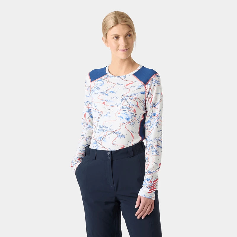 HELLY HANSEN Helly Hansen W Lifa Active Crew  Snowfit
