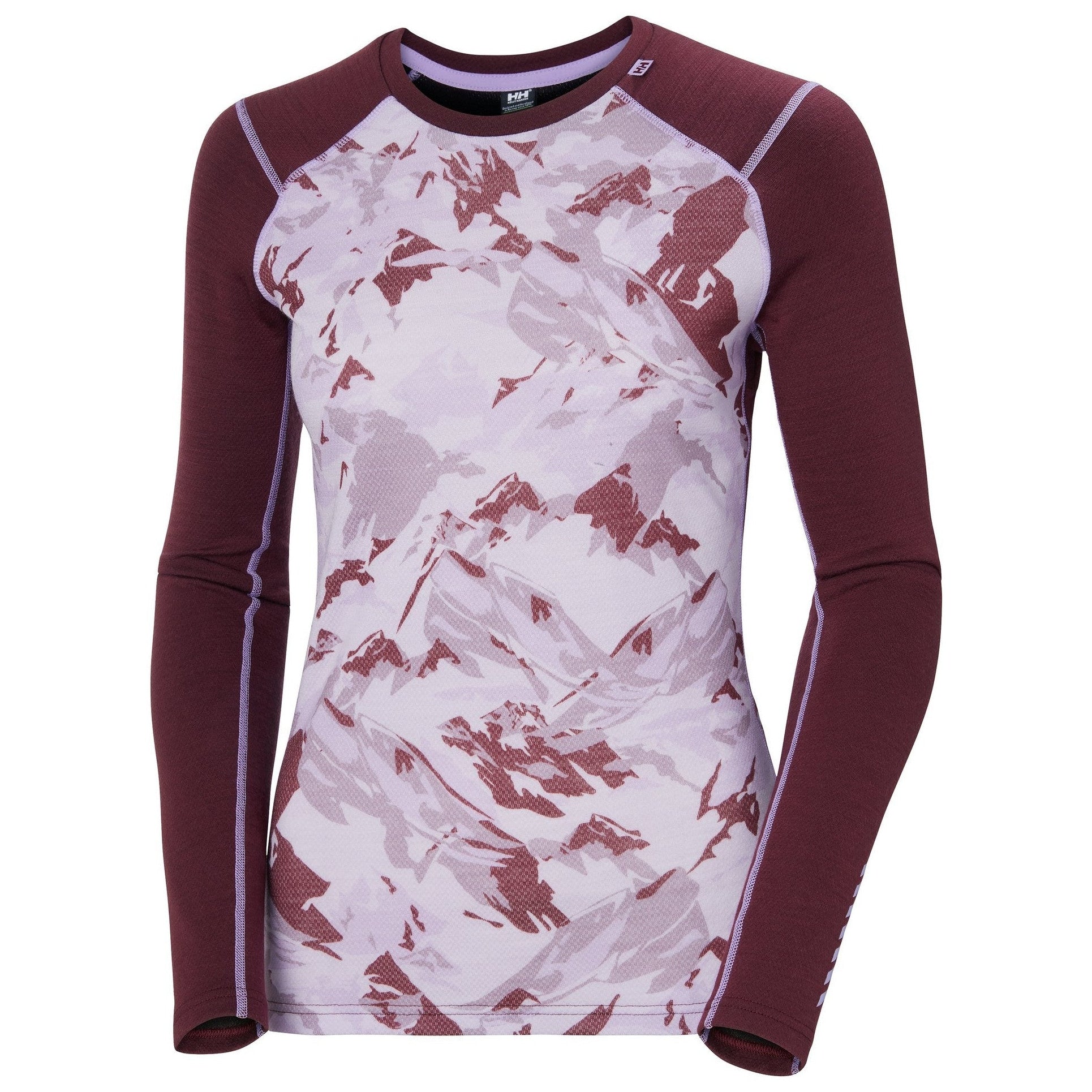 Image of Helly Hansen W Lifa Merino Midw Gra Crew Hickory HELLY HANSEN