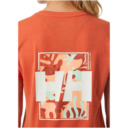 Collection of Helly Hansen W Skog Recycled Graphic Tee Terracotta HELLY HANSEN in a gallery layout