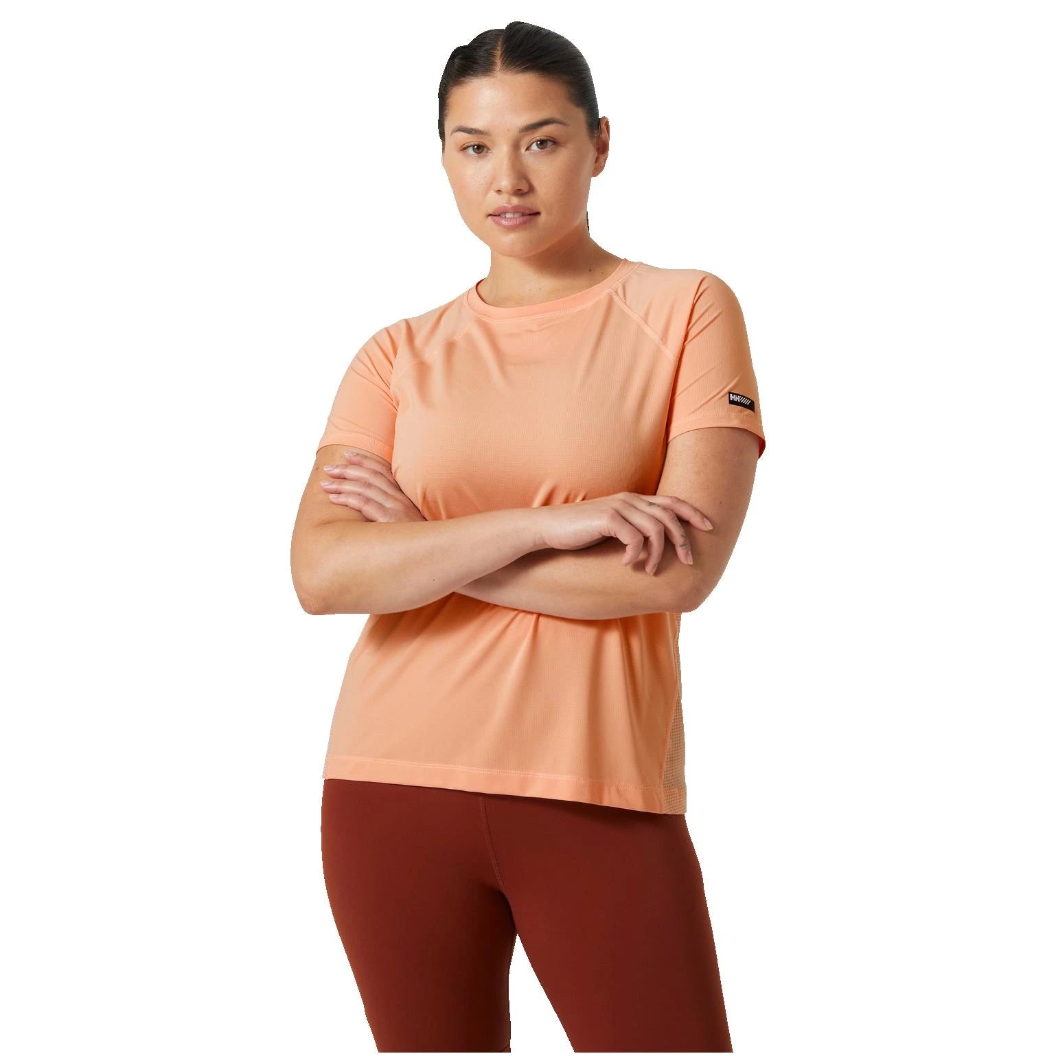 Image of Helly Hansen W Tech Trail SS T-Shirt Rose Quartz HELLY HANSEN