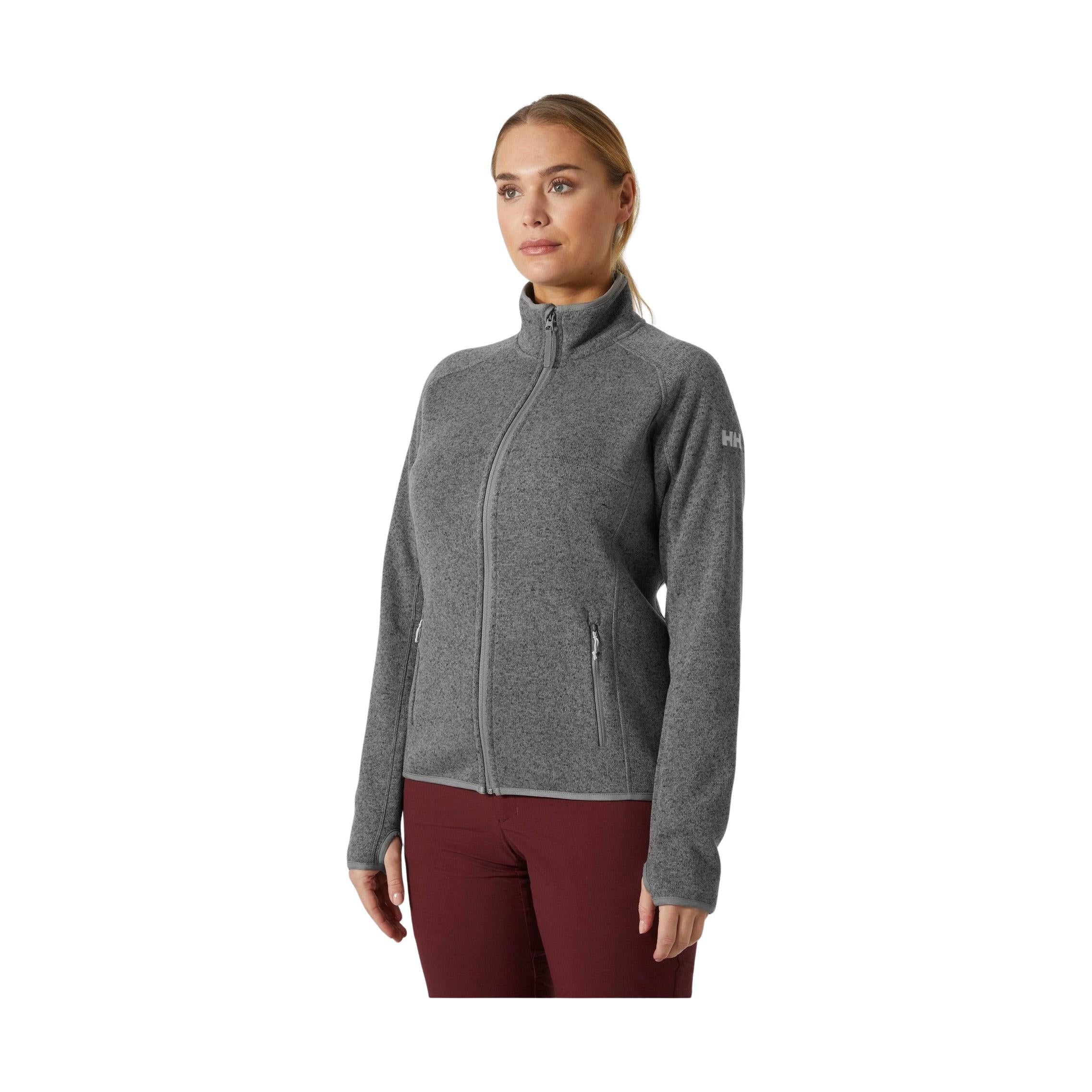 Image of Helly Hansen W Varde Fleece Jacket 2.0 Concrete HELLY HANSEN
