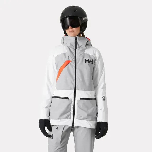 Image of HELLY HANSEN Helly Hansen Women's Whitewall Lifaloft 3.0 Jacket White-L Snowfit