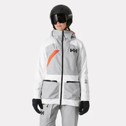 Collection of HELLY HANSEN Helly Hansen Women's Whitewall Lifaloft 3.0 Jacket White-L Snowfit in a gallery layout