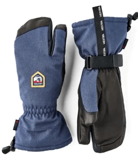 HESTRA Hestra CZone Mountain 3 finger Mitt Navy / 9 Snowfit