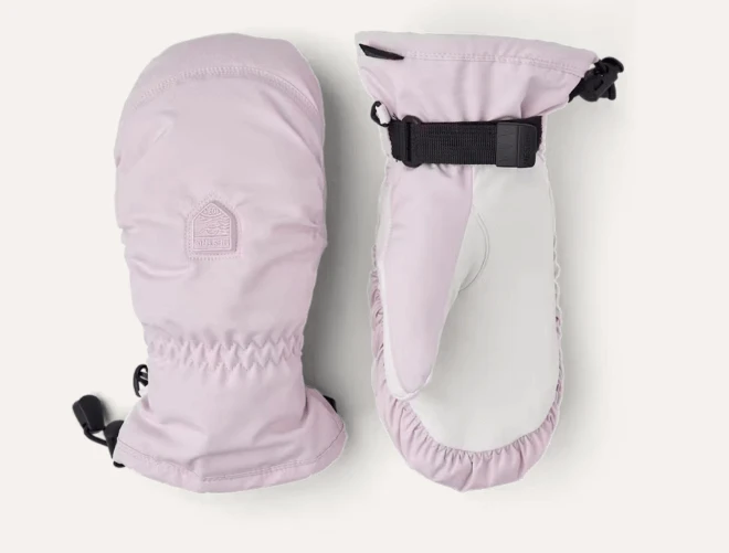 Image of HESTRA Hestra Powder CZone Mitt Women's Pink / 9 Snowfit