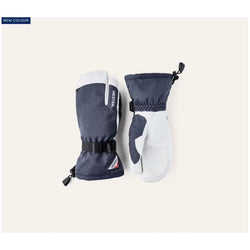 Collection of HESTRA Hestra Powder Gaunlet 3 Finger Mitt Navy-Off-White-8 Snowfit in a gallery layout