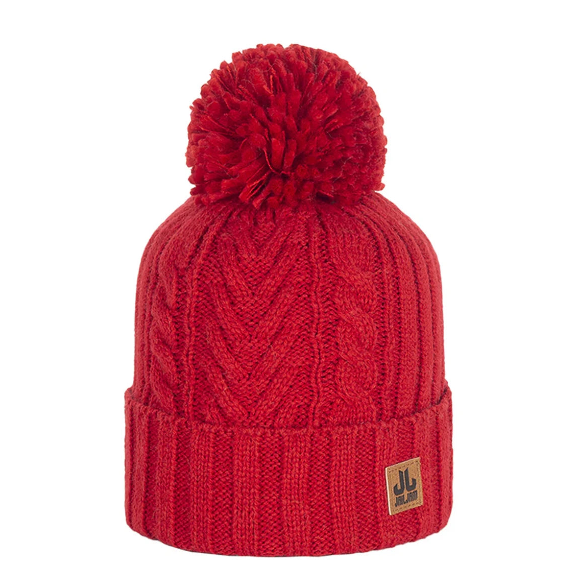 Image of JAIL JAM Jail Jam Acciuga Bobble Hat Red Snowfit