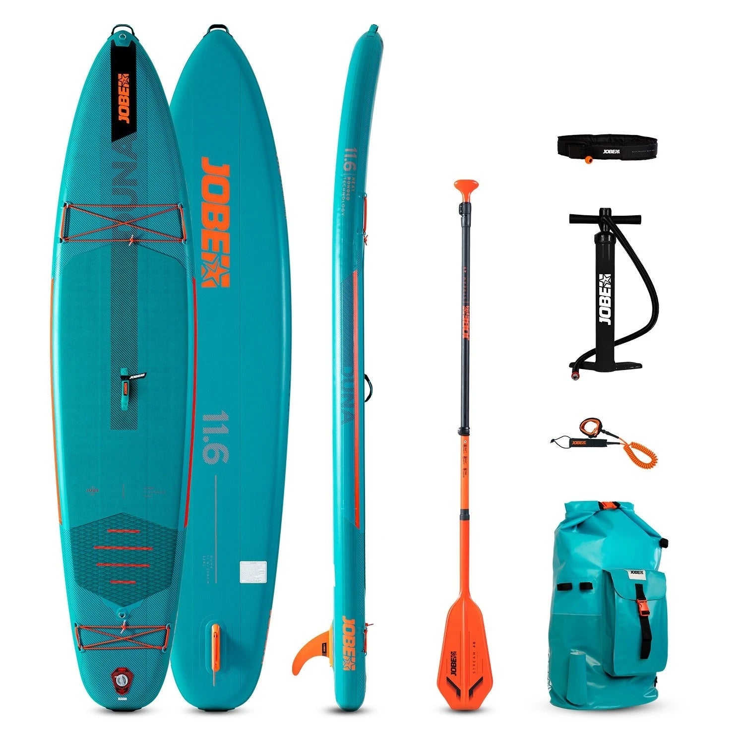 Image of Jobe Aero Duna SUP Board 11.6 Teal JOBE