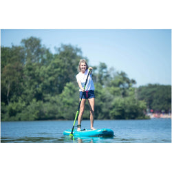 Collection of Jobe Aero Yarra SUP Board 10.6 Teal JOBE in a gallery layout