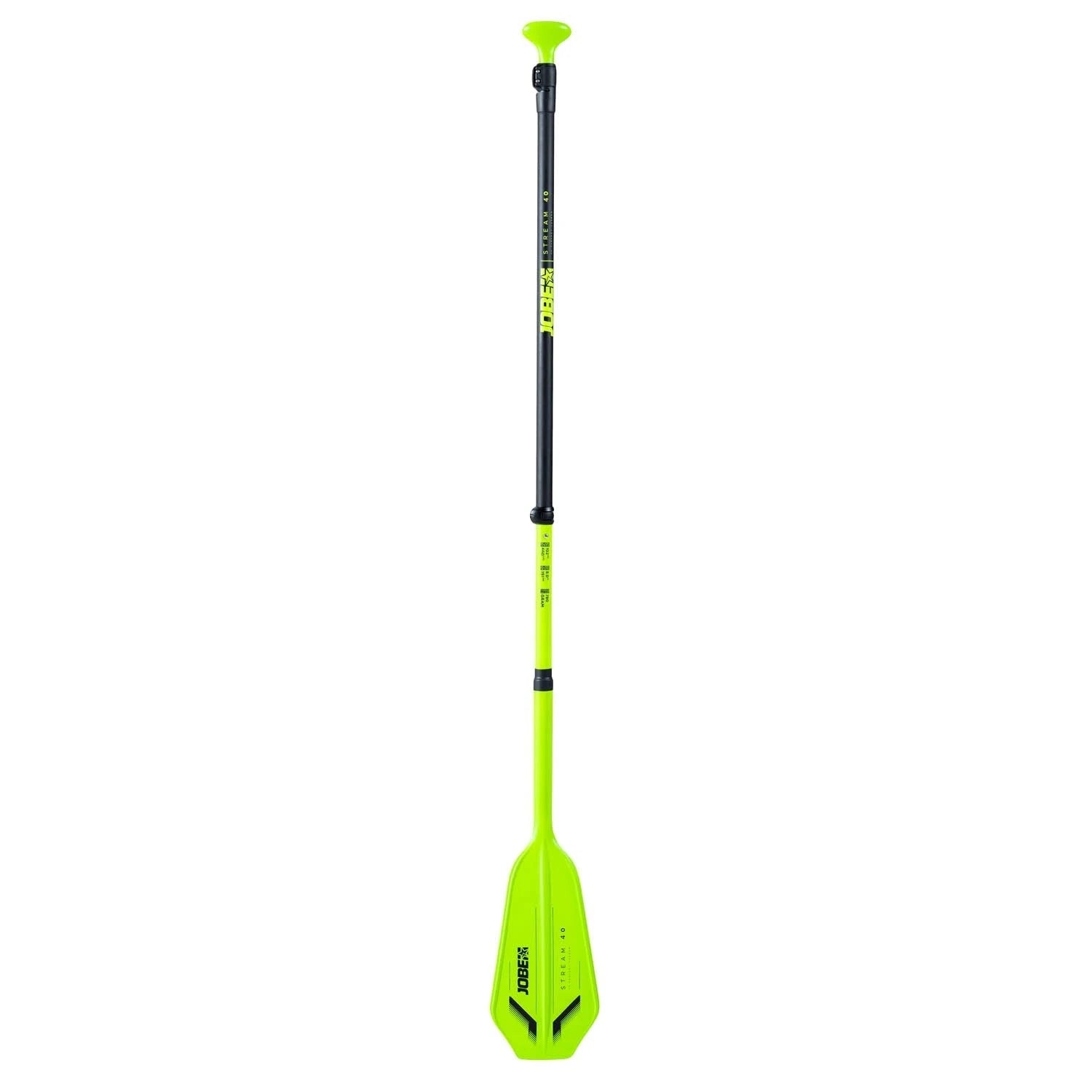 Image of Jobe Stream Carbon 40 3pc SUP Paddle Lime JOBE