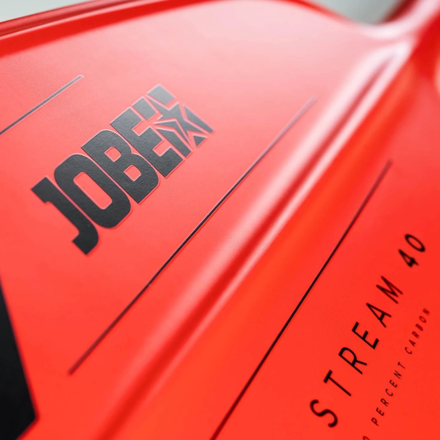 Image of Jobe Stream Carbon 40 3pc SUP Paddle Orange JOBE