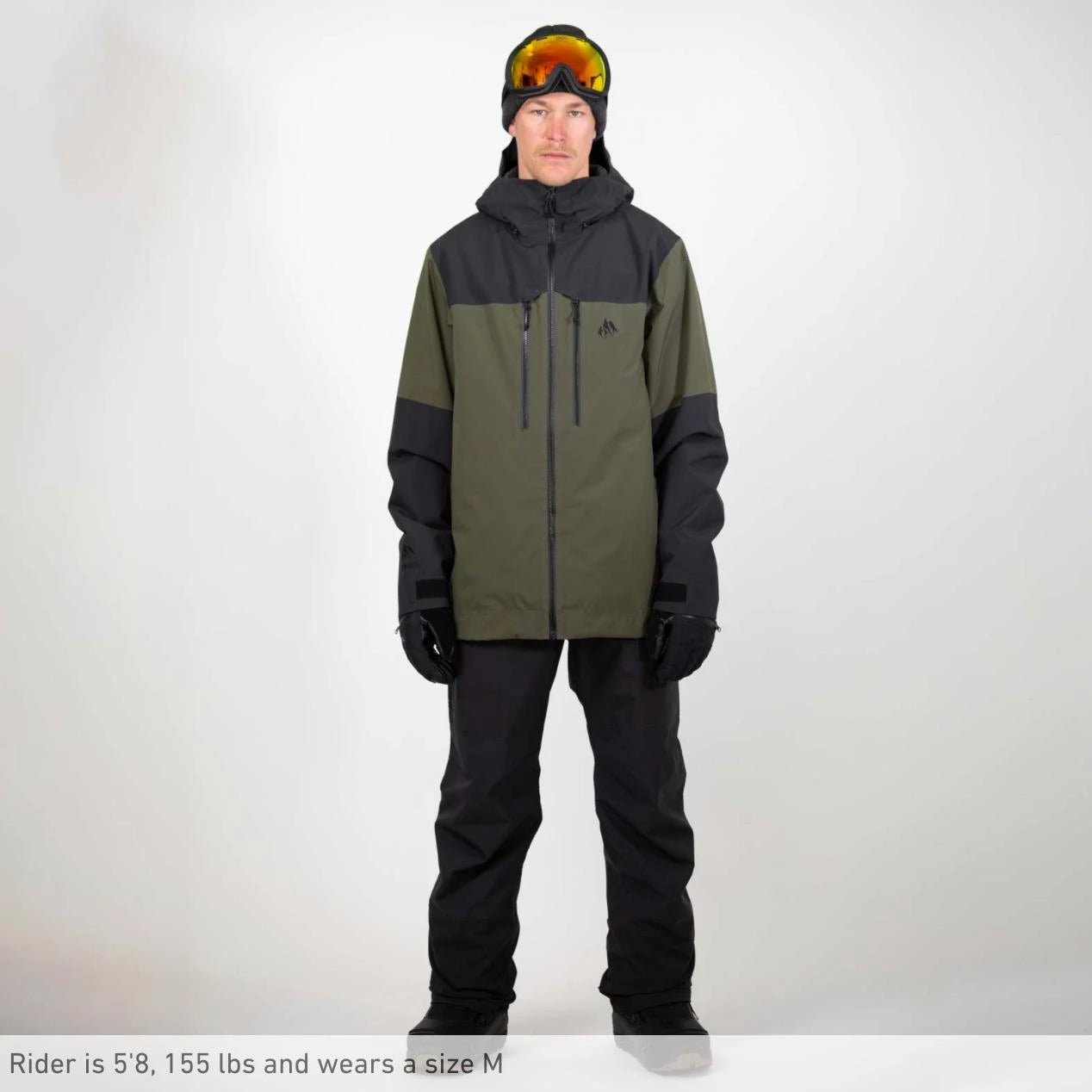 Image of Jones  Mountain Surf Parka Pine Green JONES SNOWBOARDS