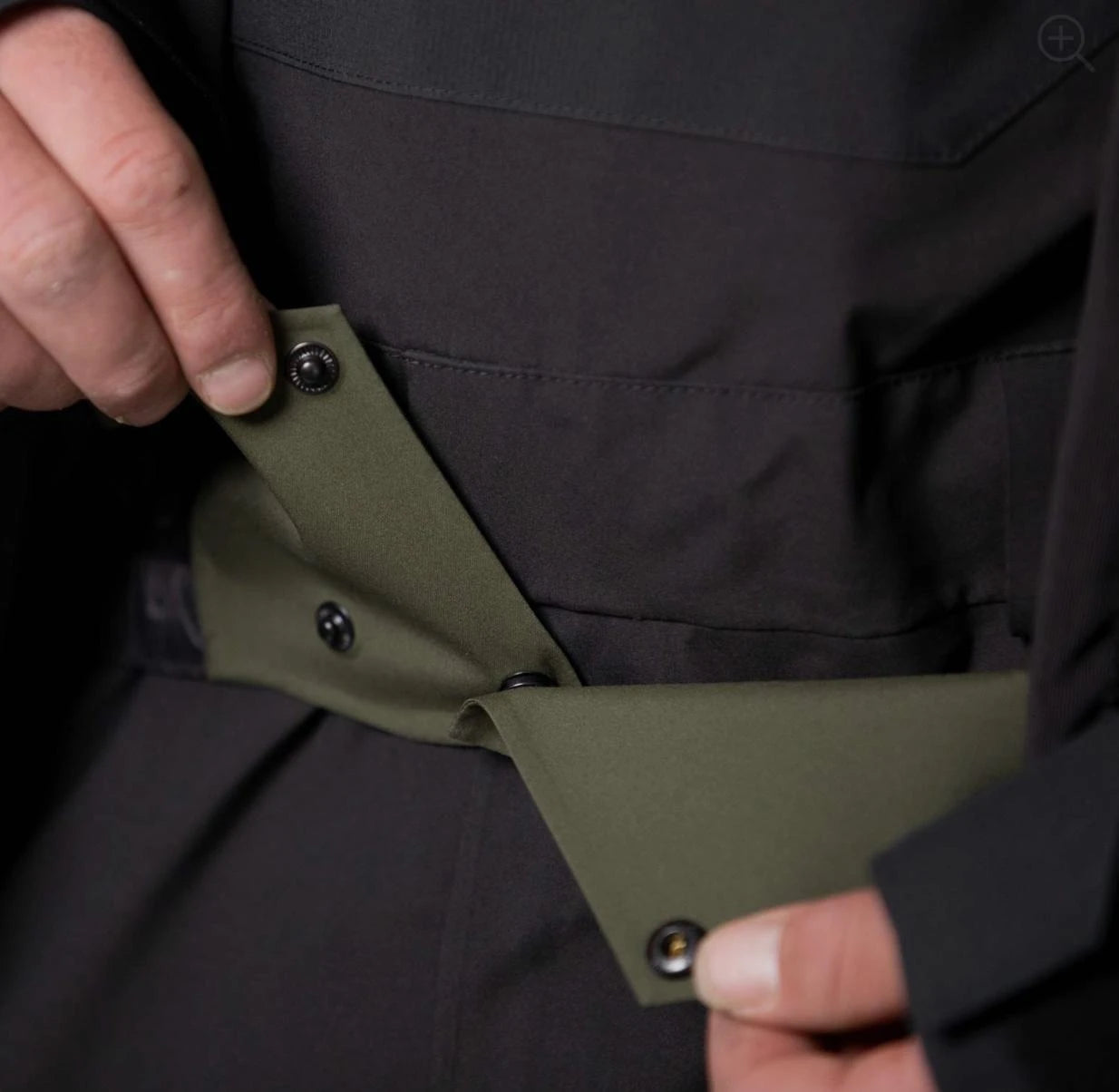 Image of Jones  Mountain Surf Parka Pine Green JONES SNOWBOARDS