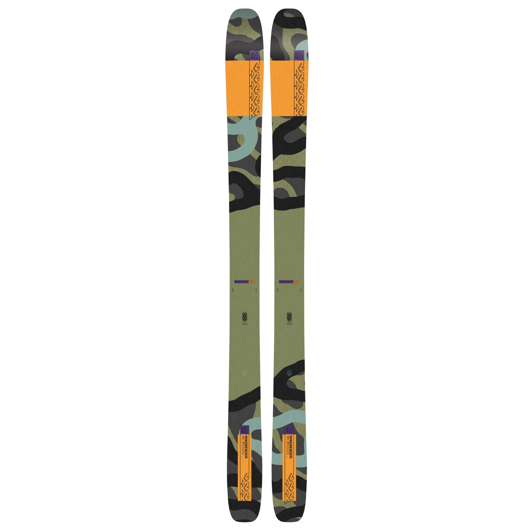 Collection of K2 Mindbender 106C Skis K2 in a gallery layout