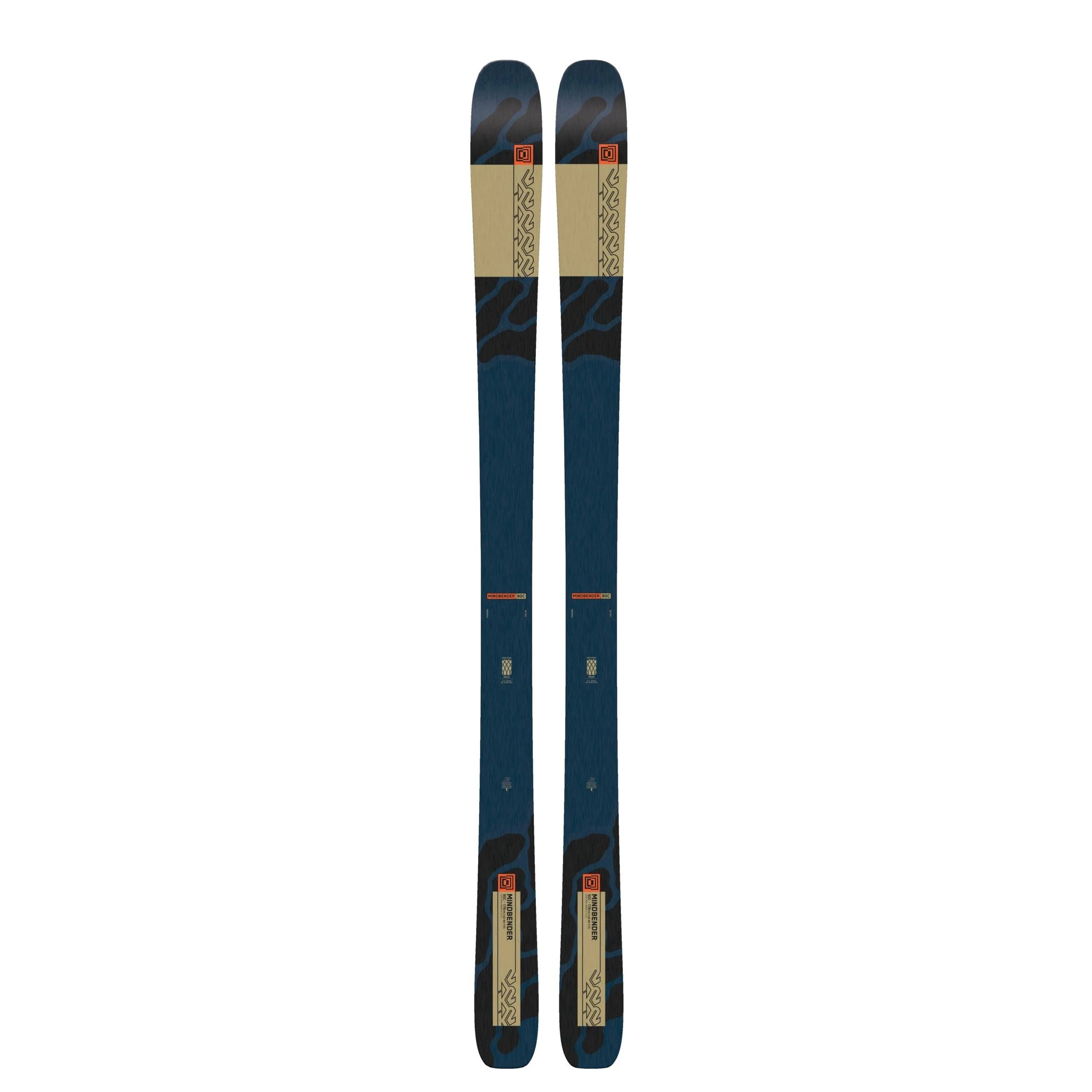 Collection of K2 Mindbender 90C Skis K2 in a gallery layout