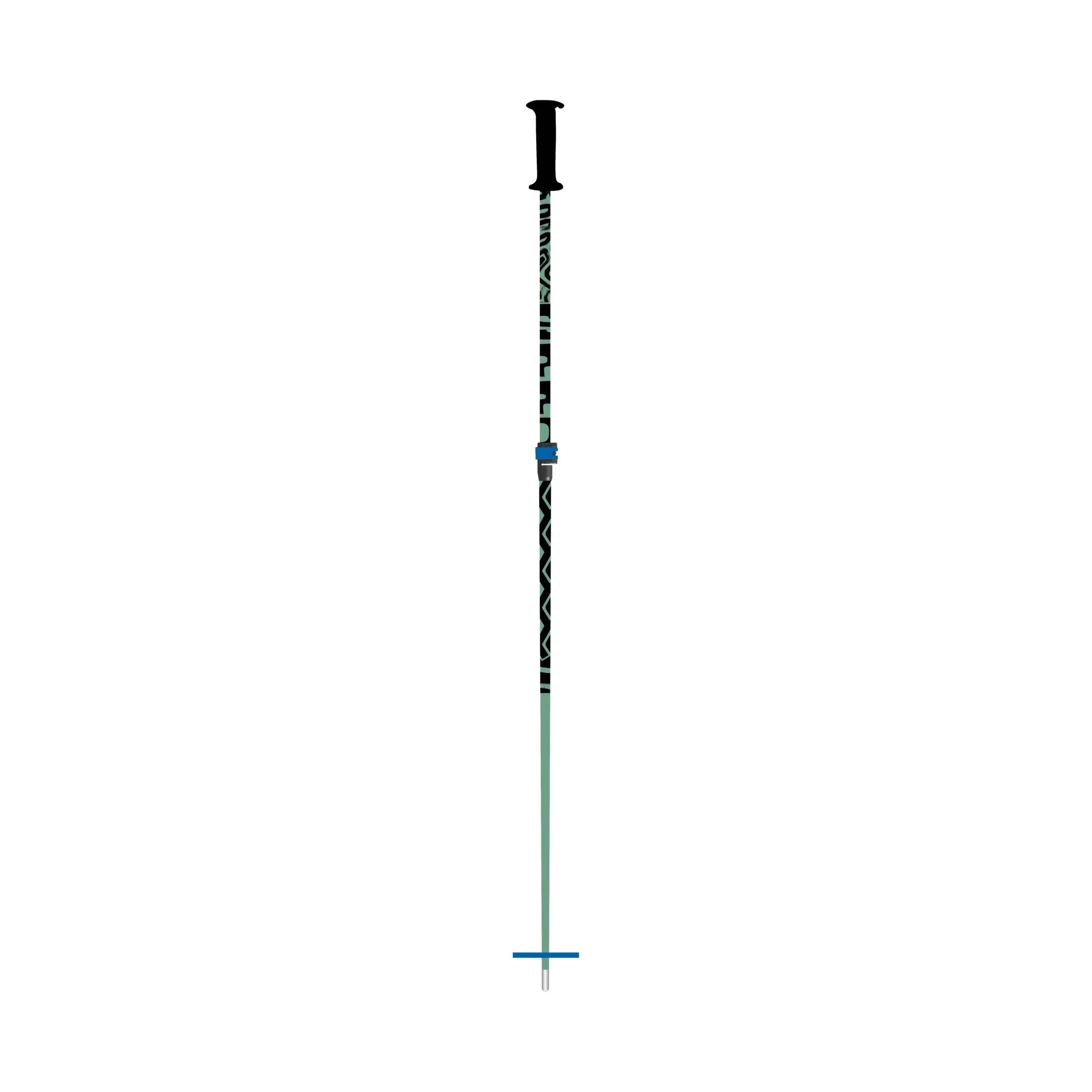 Collection of K2 Sprout Adjustable Ski Pole Seafoam K2 in a gallery layout