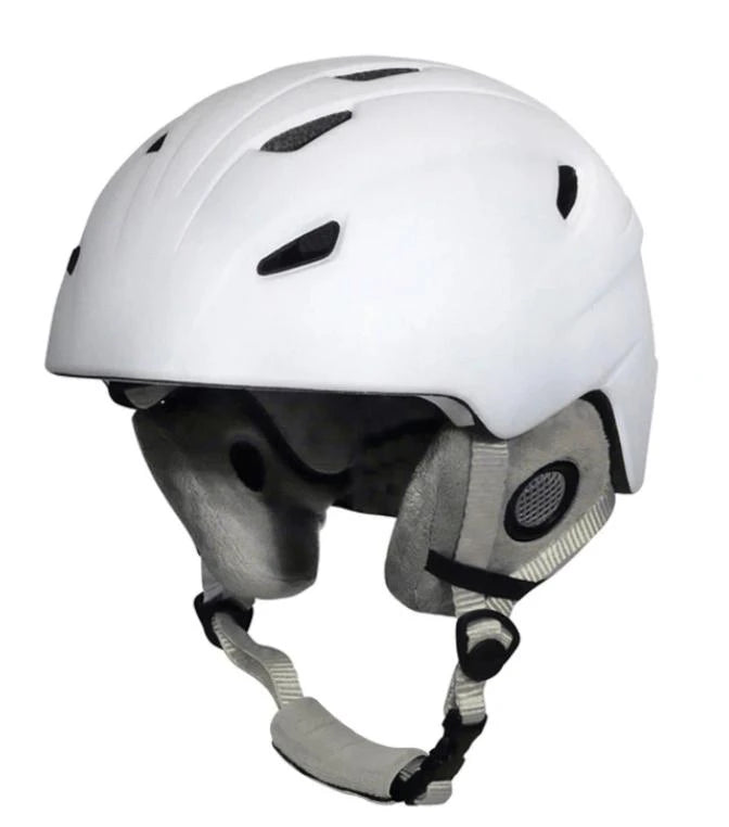 Collection of MANBI Manbi Park Kids Helmet Matte White-M-2021 Snowfit in a gallery layout