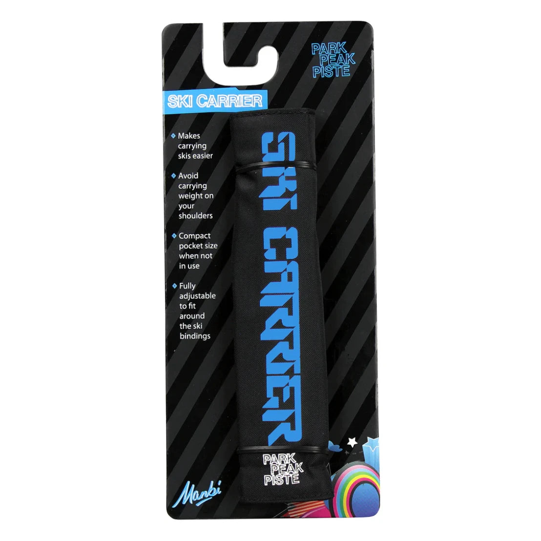 Image of Snowfit Manbi Ski Carrier Blue Snowfit
