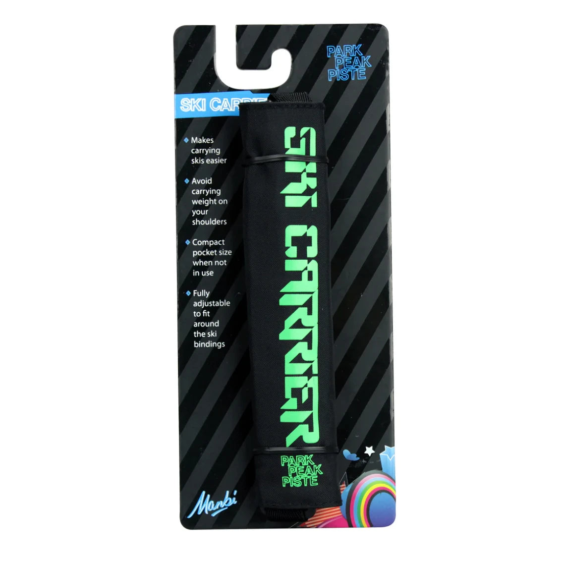 Snowfit Manbi Ski Carrier Green Snowfit