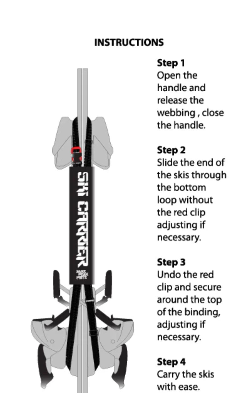Image of Snowfit Manbi Ski Carrier  Snowfit