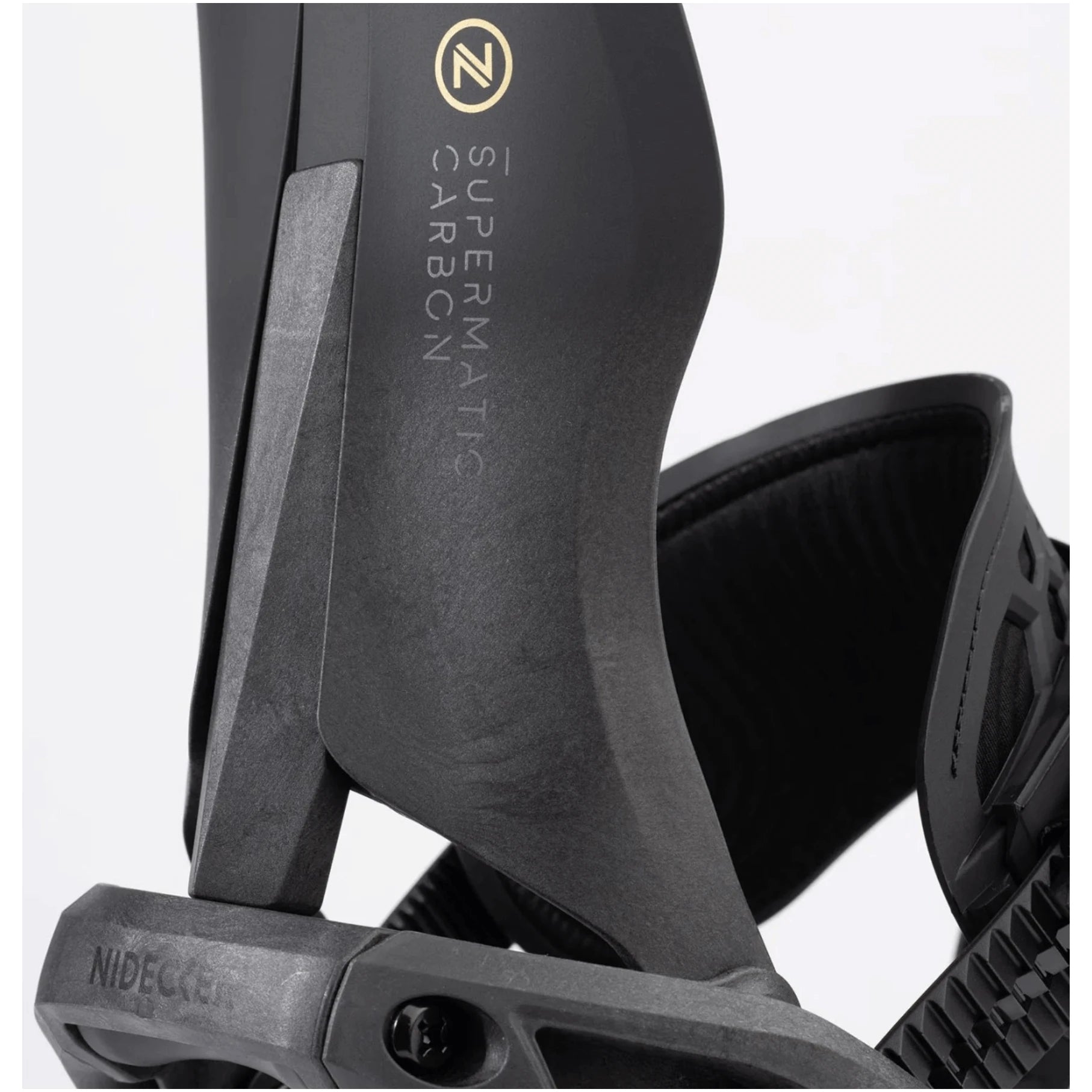 Image of Snowfit Nidecker Carbon Supermatic Snowboard Bindings  Snowfit