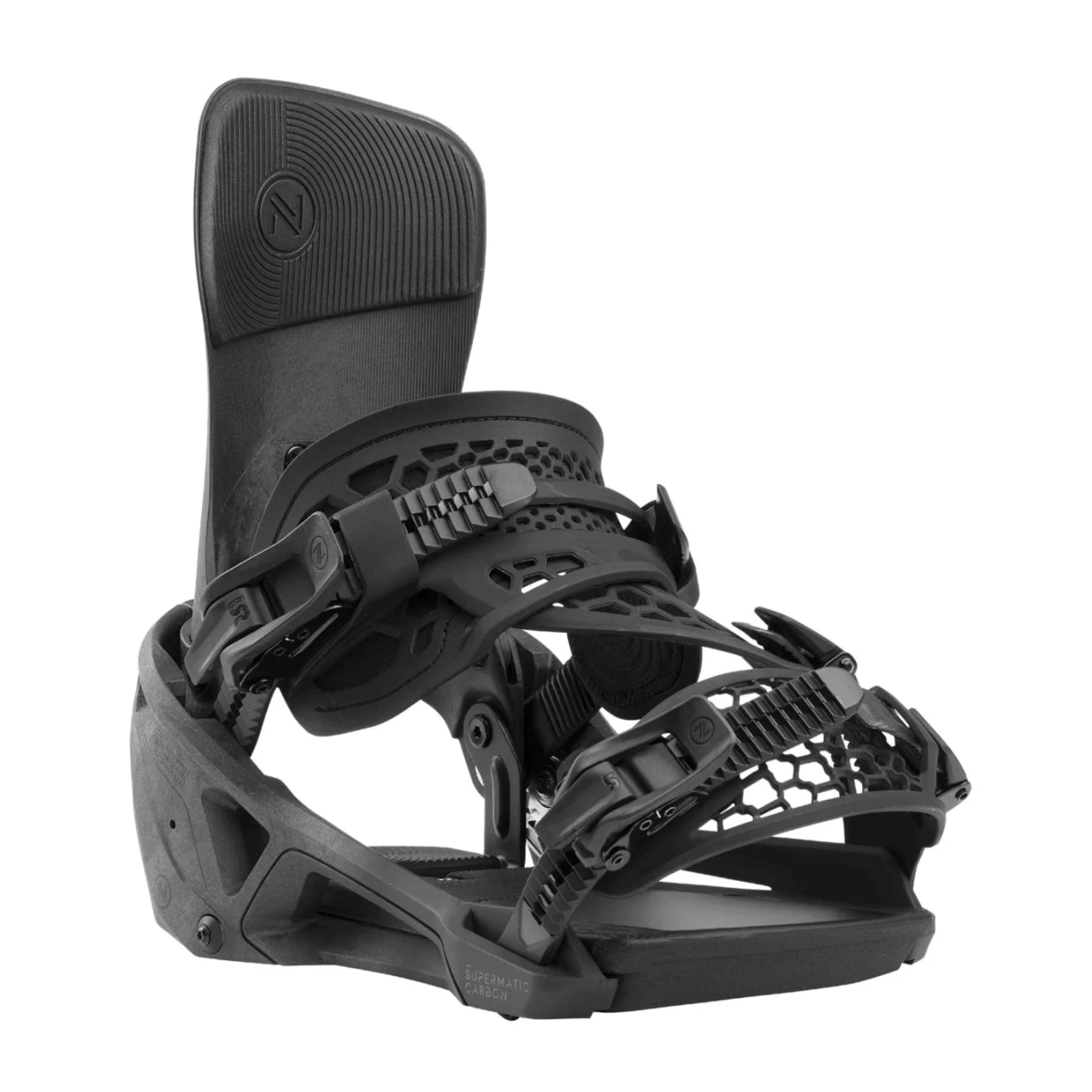 Image of Snowfit Nidecker Carbon Supermatic Snowboard Bindings  Snowfit