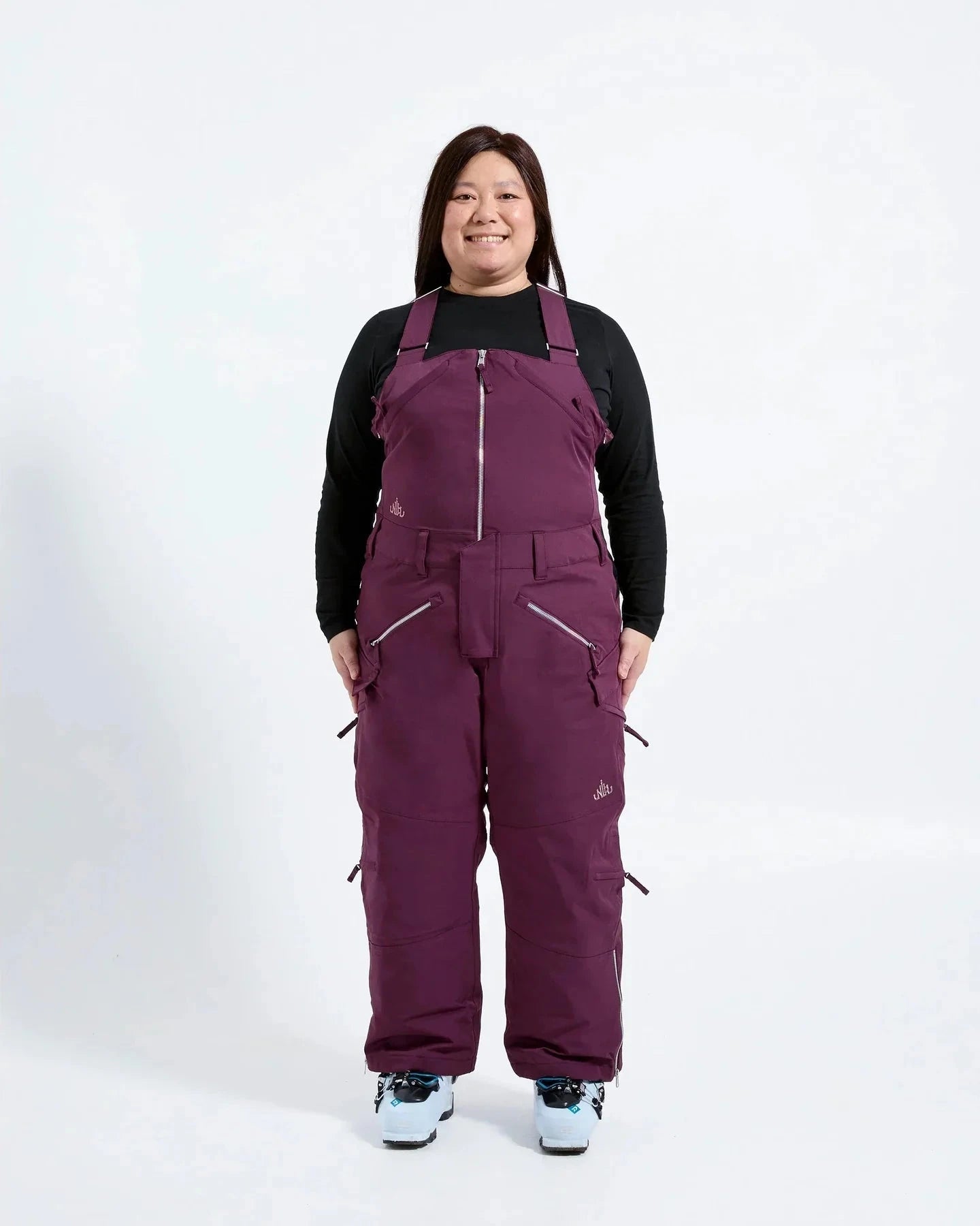 Image of MANBI Nobody's Princess Mila Snow Bib Short  Snowfit