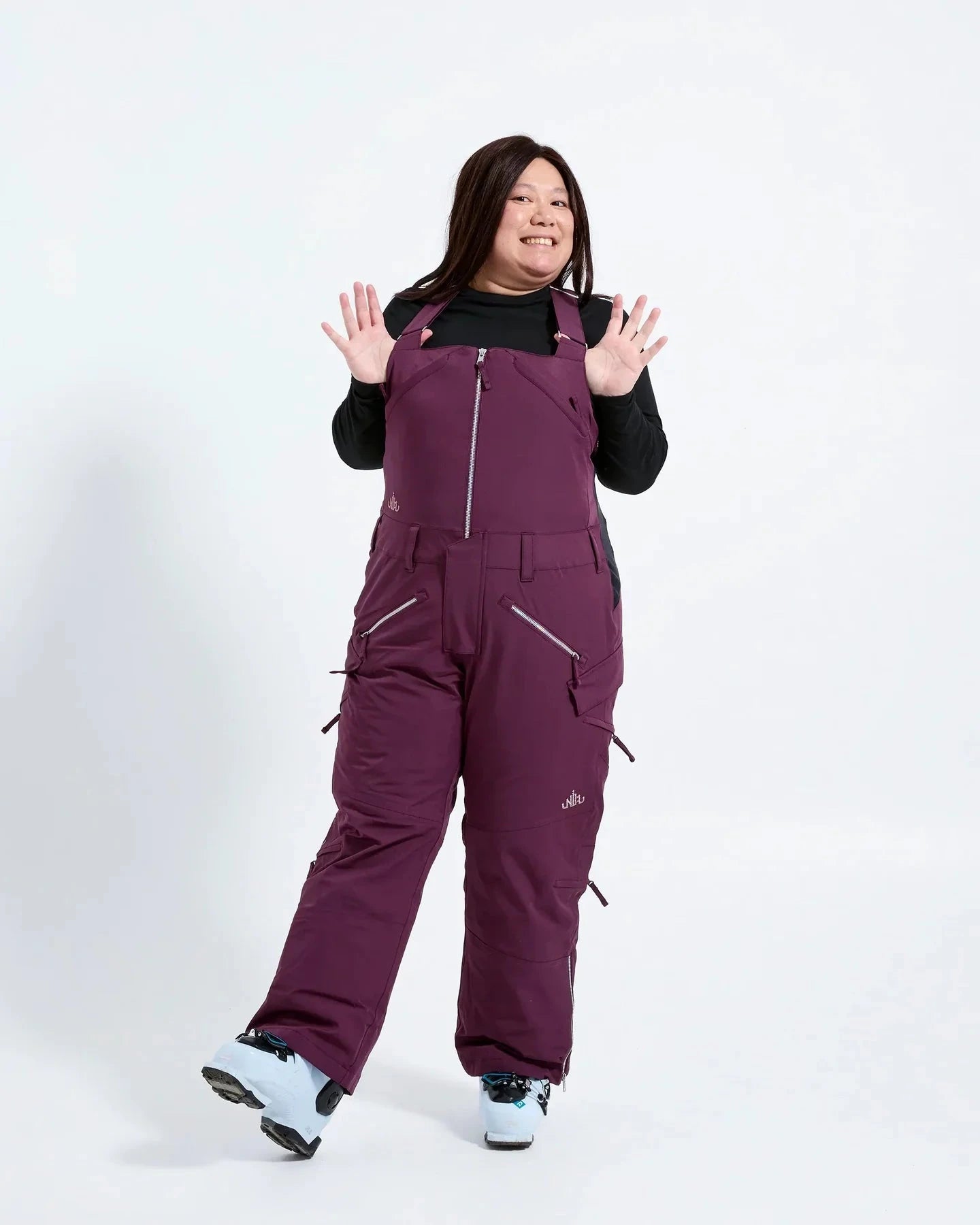 Image of MANBI Nobody's Princess Mila Snow Bib Short  Snowfit