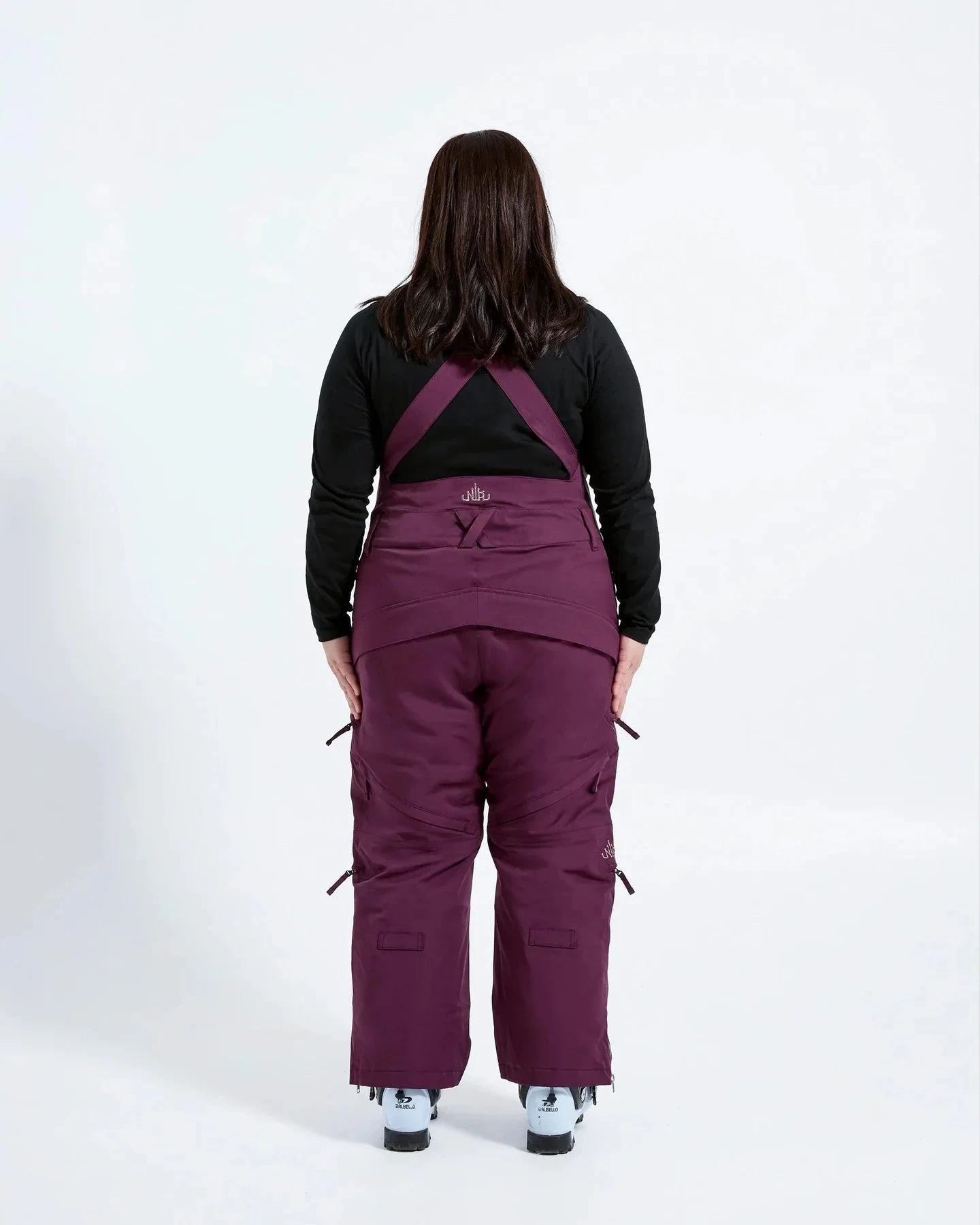 Image of MANBI Nobody's Princess Mila Snow Bib Short  Snowfit