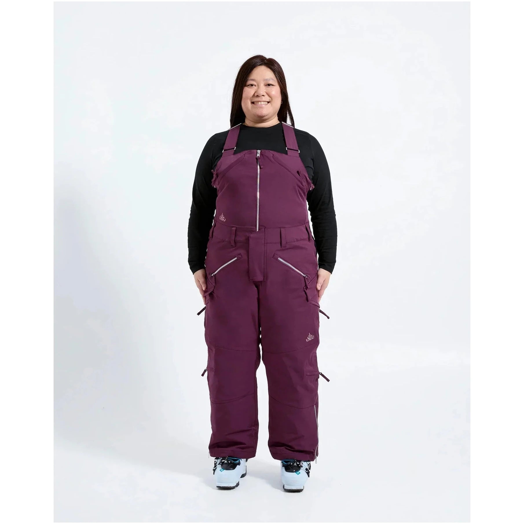 Image of MANBI Nobody's Princess Mila Snow Bib Short  Snowfit