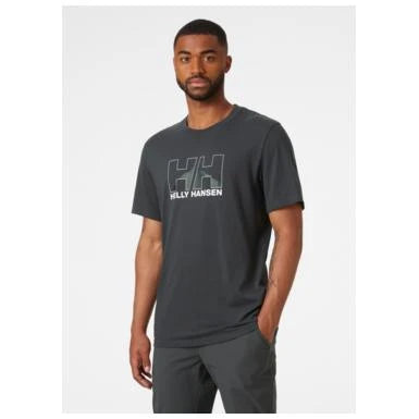 Image of Nord Graphic T-Shirt Ebony HELLY HANSEN