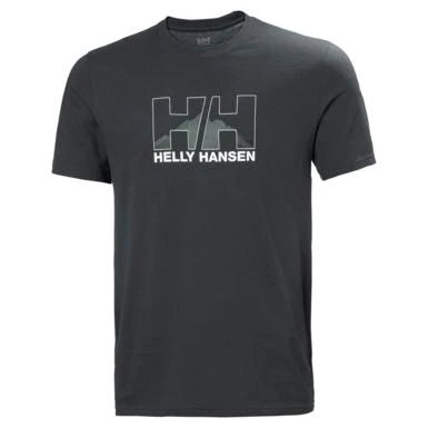 Image of Nord Graphic T-Shirt Ebony HELLY HANSEN