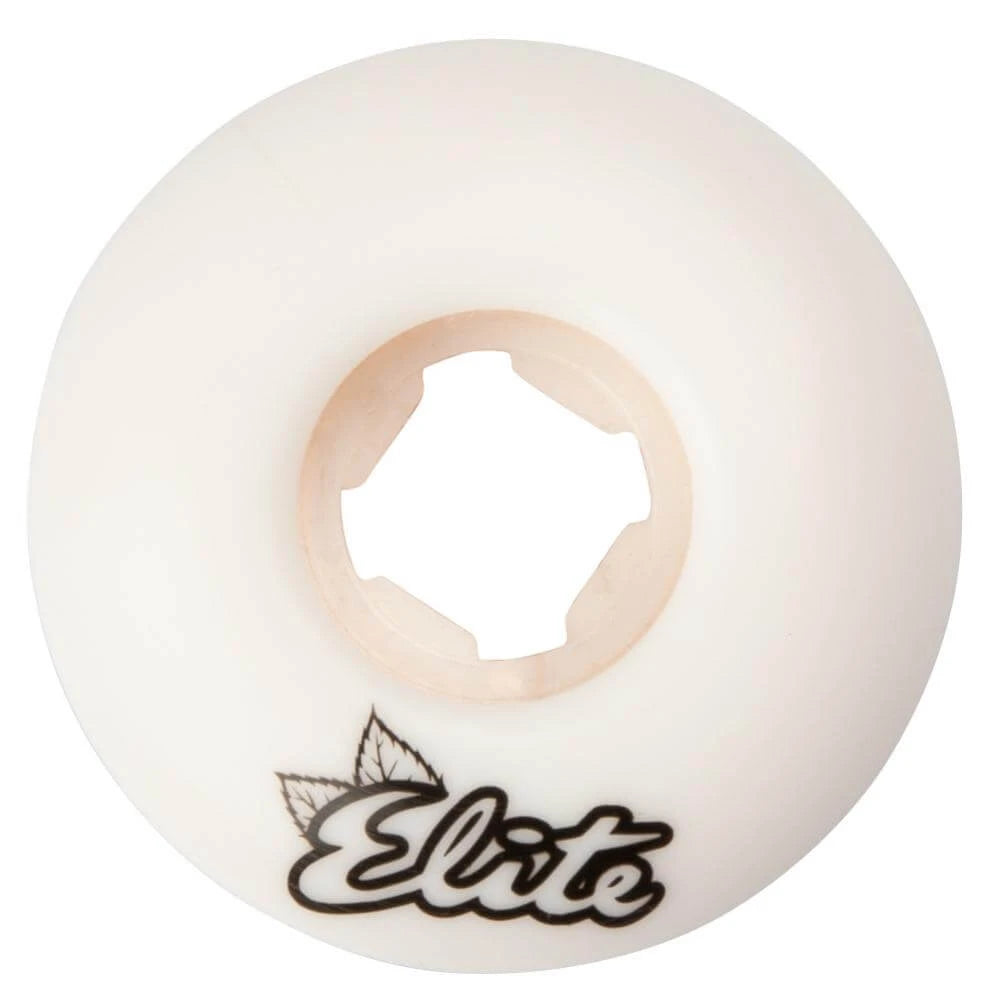 Image of OJ Wheels OJ Elite Skate Wheels Elite EZ Edge 101a White  Snowfit