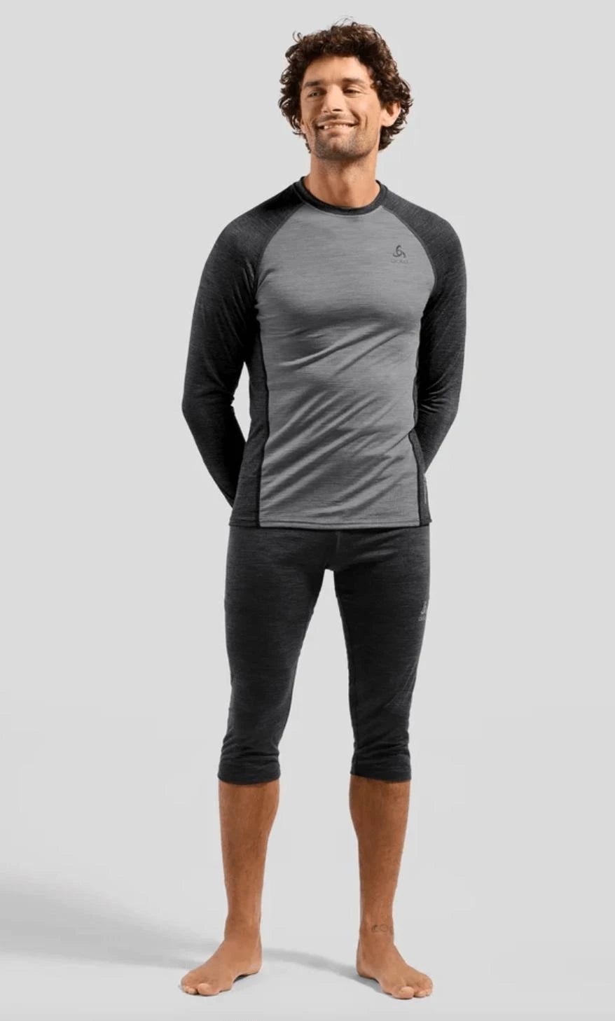 Image of Oldo Odlo Performance Wool 150 Men's Base Layer Top  Snowfit