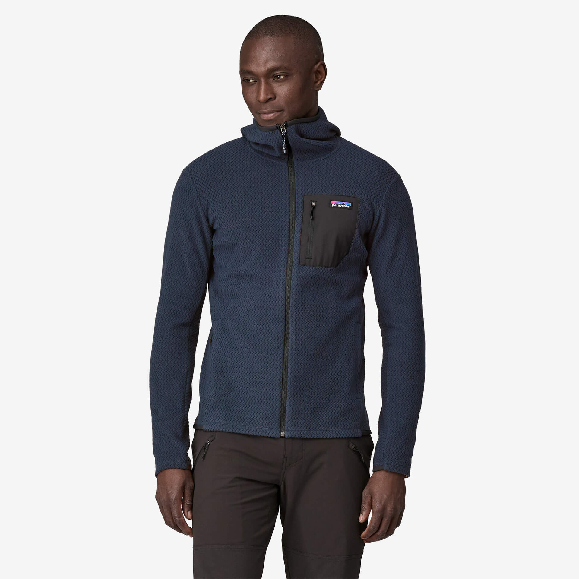 Image of PATAGONIA Patagonia R1 Air Full-Zip Hoody  Snowfit