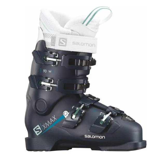 Collection of Salomon X Max 90 W Petrol Bl/Petrol B SALOMON in a gallery layout