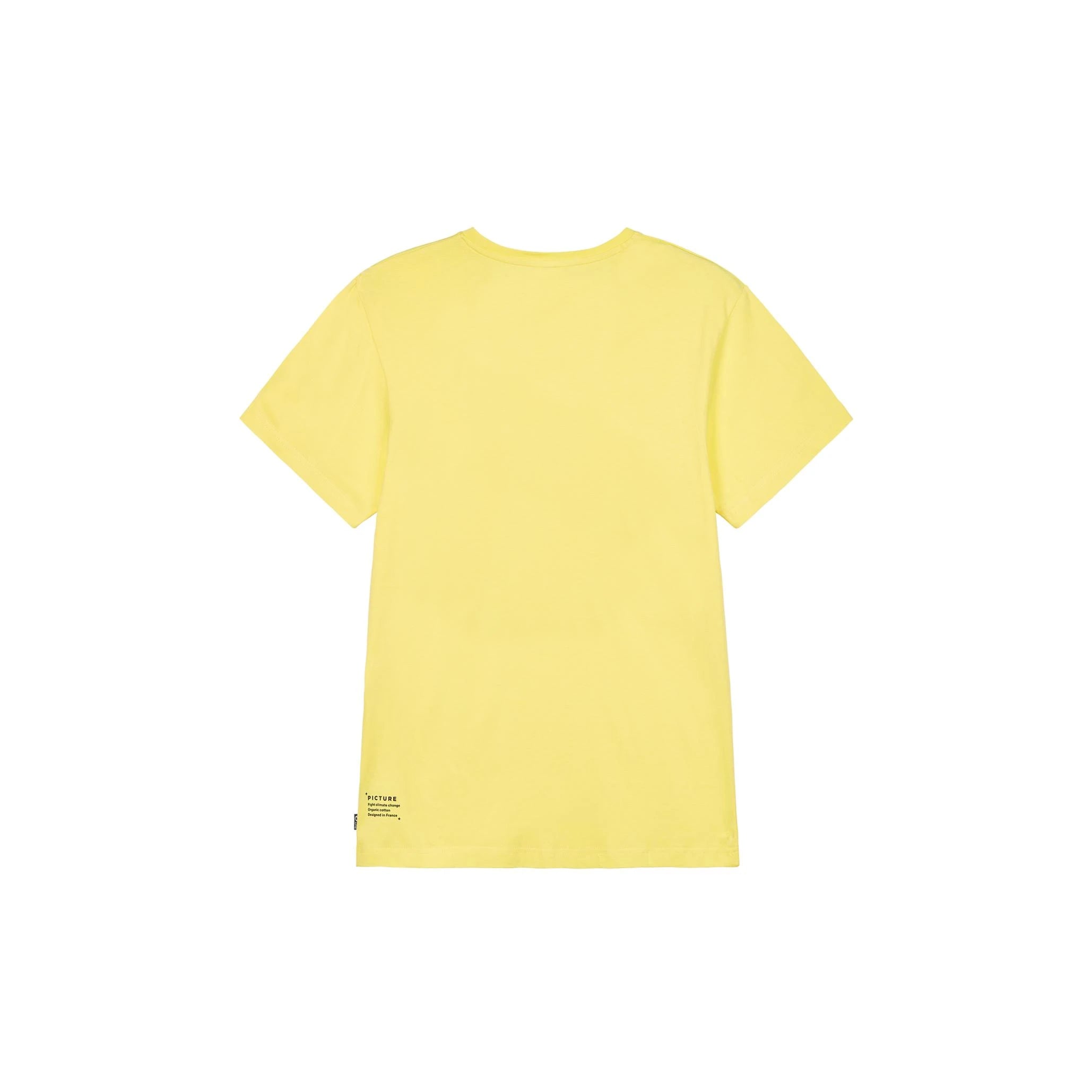 Image of Picture Authentic Tee T-Shirt Lemon Drop PICTURE ORGANIC CLOTHING