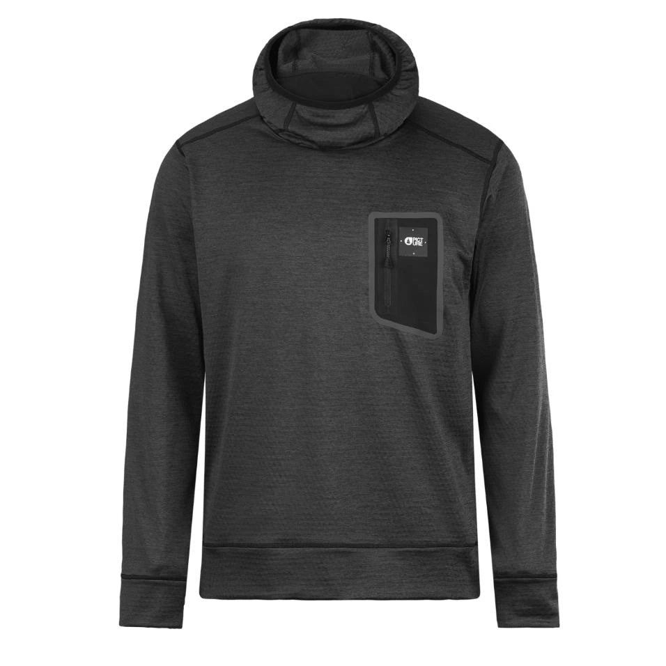 Image of Picture Bake Grid Storm Hoodie Black PICTURE ORGANIC CLOTHING