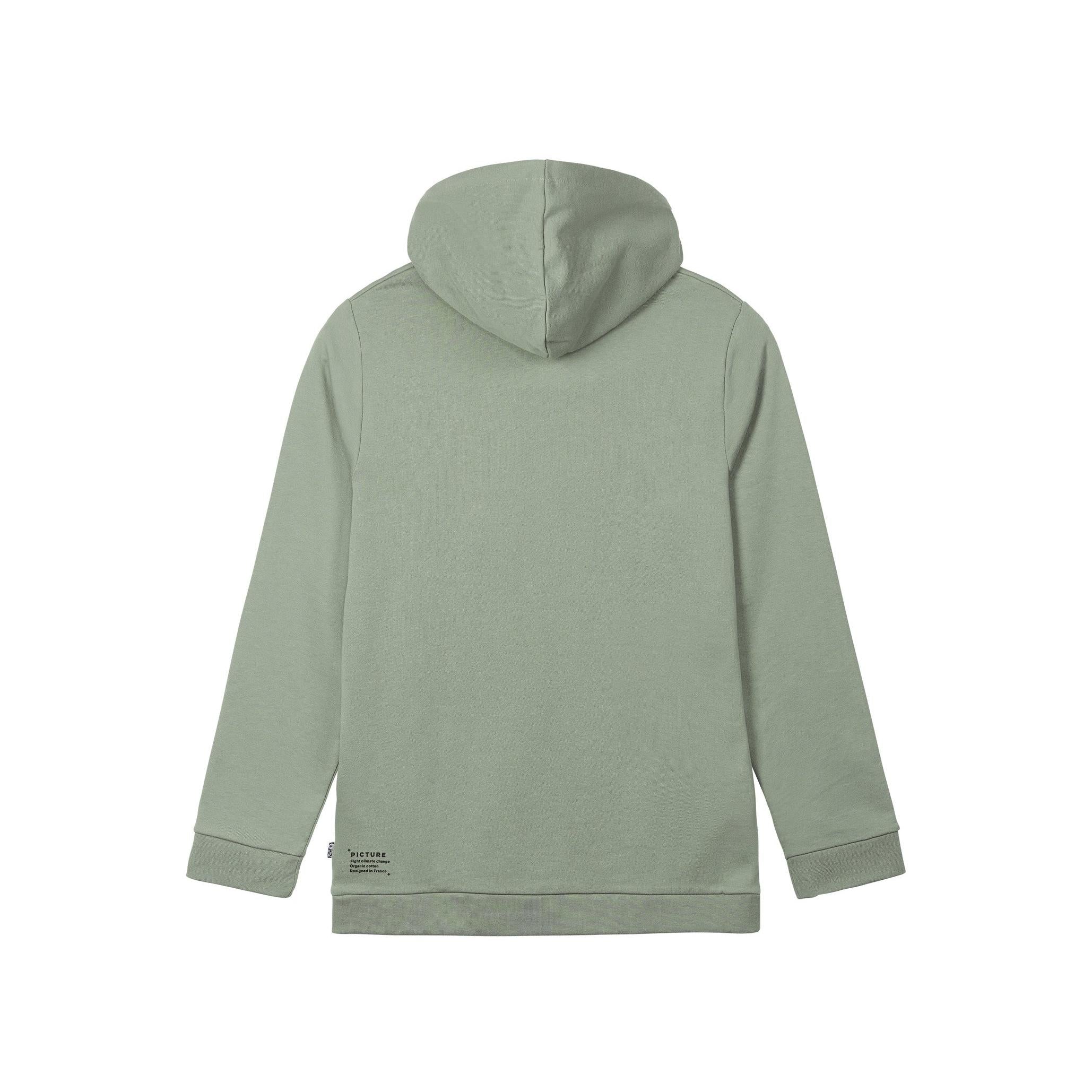 Image of Picture D&S Bear Hoodie Green Spray PICTURE ORGANIC CLOTHING