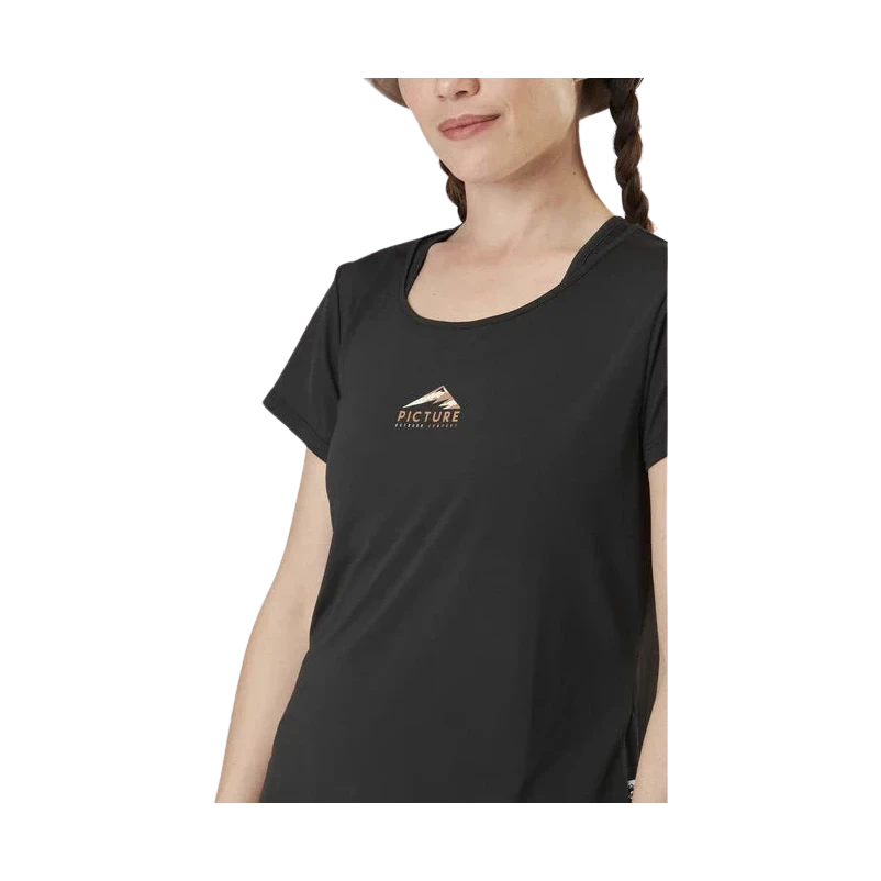 Image of Picture Hila Tech Tee T-Shirt Black PICTURE ORGANIC CLOTHING