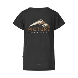 Collection of Picture Hila Tech Tee T-Shirt Black PICTURE ORGANIC CLOTHING in a gallery layout